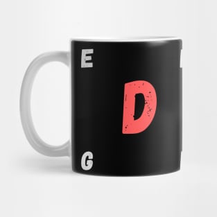 letter D Mug